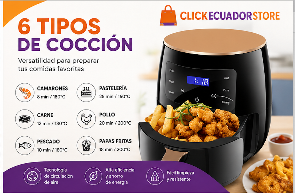 FREIDORA DE AIRE 6 LITROS