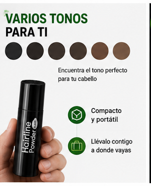 Polvo Rellenador Capilar Hairline Powder