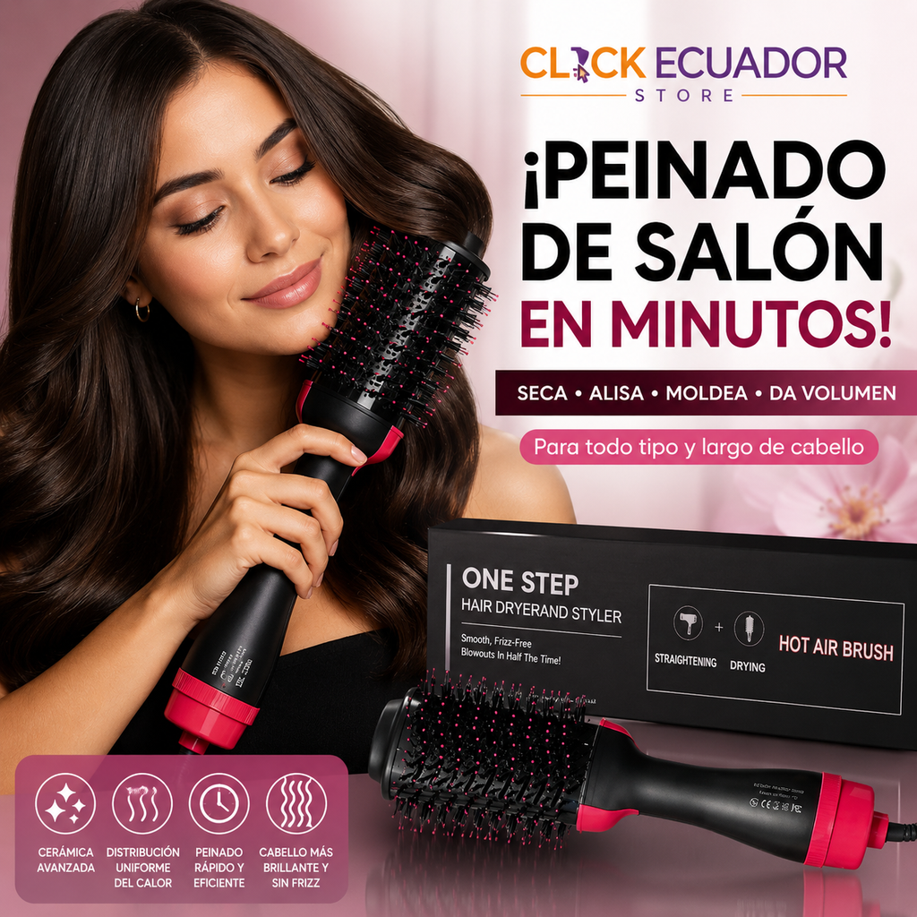 CEPILLO SECADOR PROFESIONAL ONE STEP