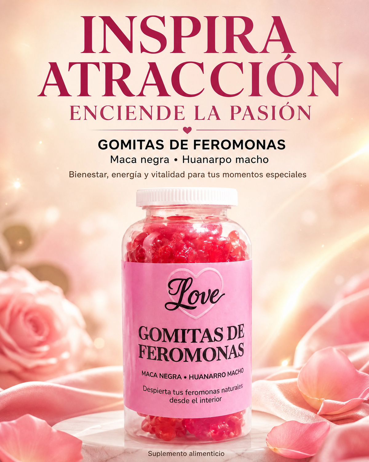 GOMITAS DE FEROMONAS LOVE