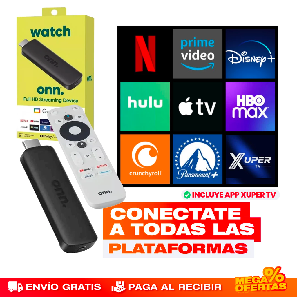 Convertidor Smart TV Google TV Full HD – Transforma tu Televisor